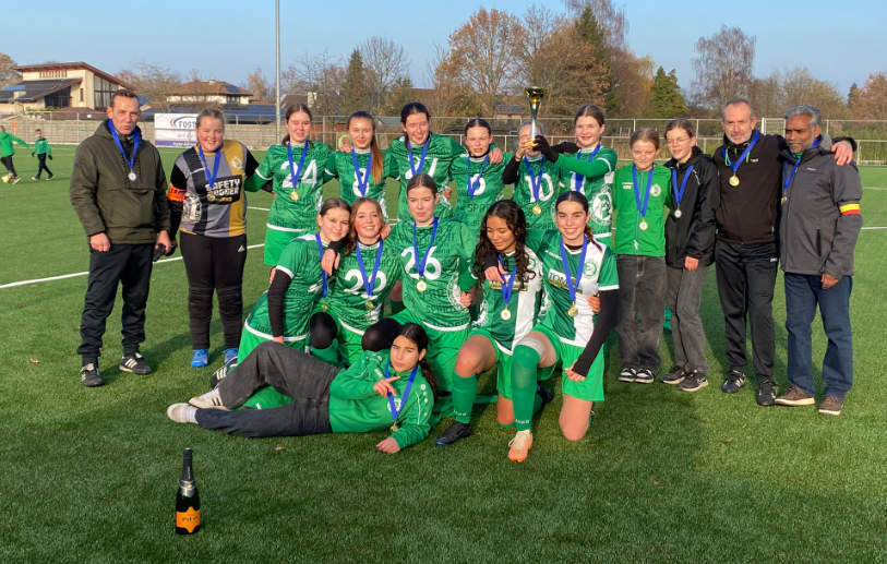 Meisjes U16 van Sparta Haacht Tildonk kronen zich tot kampioen