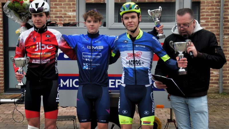 Quinten Vanderwegen wint GP BikeMeyster in Nieuwrode