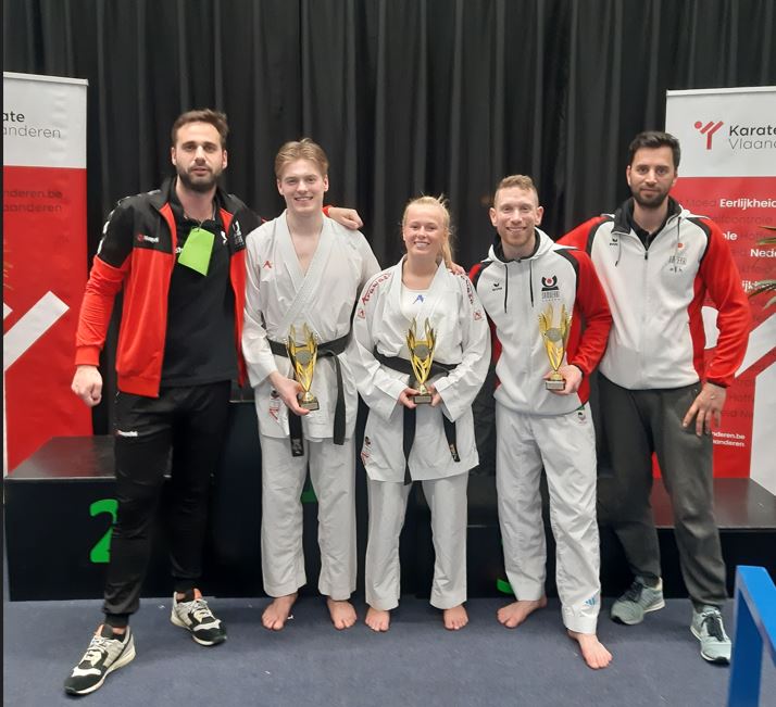 Karateclub Samoerai Leuven behaalt 10 medailles op het Vlaams kampioenschap, waarvan 7 gouden