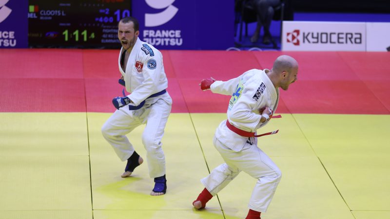 Ju-jitsuka Louis Cloots haalt brons op Grand Prix Paris