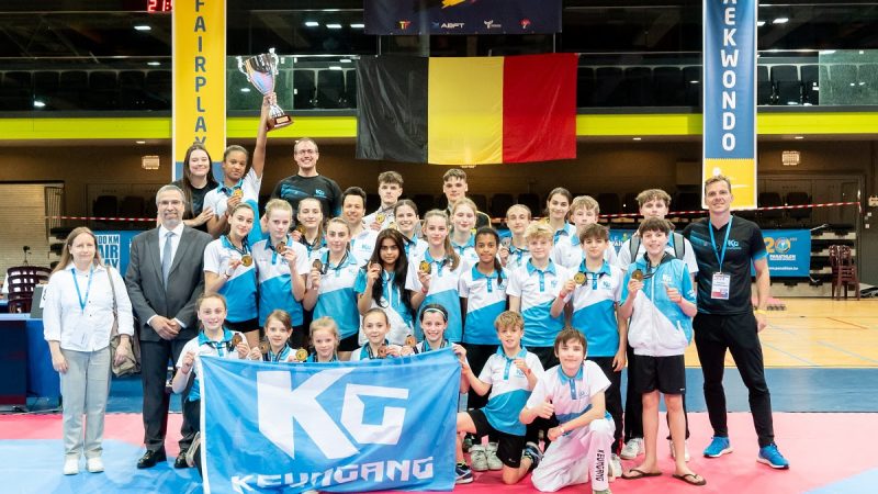 Met 20 Belgische titels wint Keumgang uit Diest voor vierde jaar op rij het BK