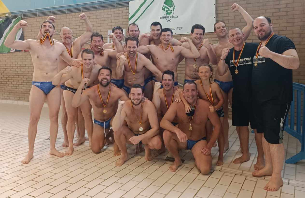 Waterpolo SCSG Strombeek voor het eerst in kwarteeuw weer boven water in eerste divisie