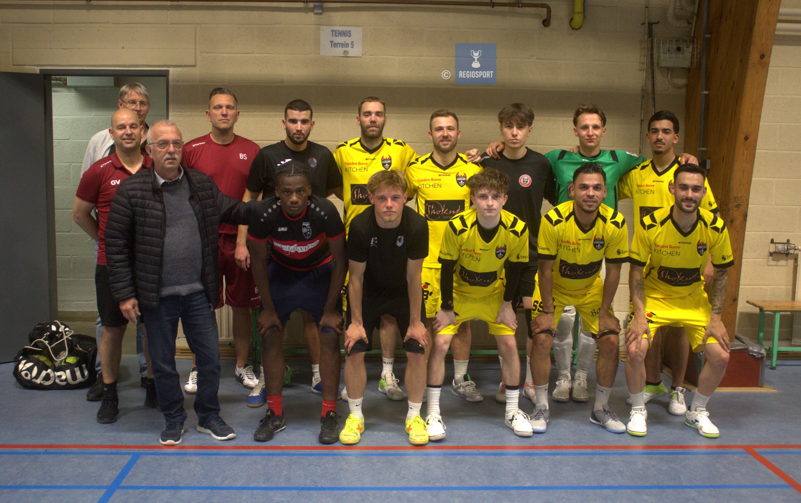 Promovendus in topdivisie Futsal Shokudo Aarschot trainde voor de eerste keer